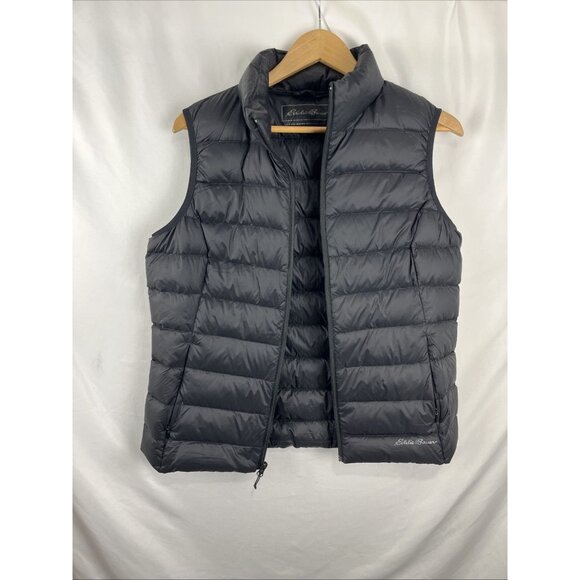 Eddie Bauer EB650 Goosedown Quilted Puffer Vest Womens Size Large - Picture 2 of 11